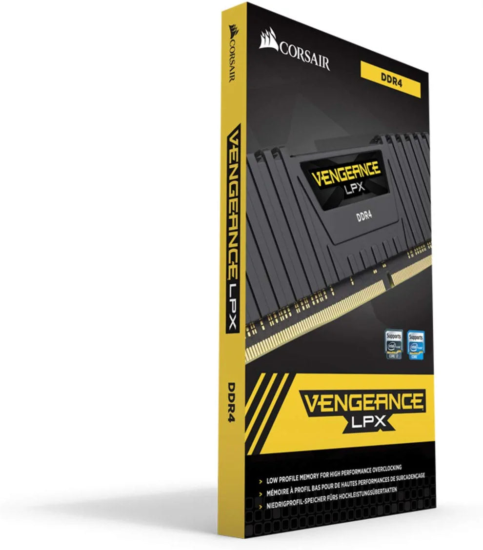 Corsair CMK32GX4M2B3200C16W Vengeance LPX 32GB DDR4 3200 C16 for Intel 100 Series - White