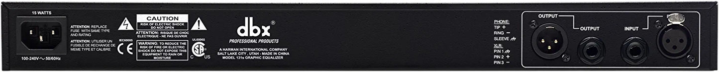 dbx 231s Dual Channel 31-Band Equalizer