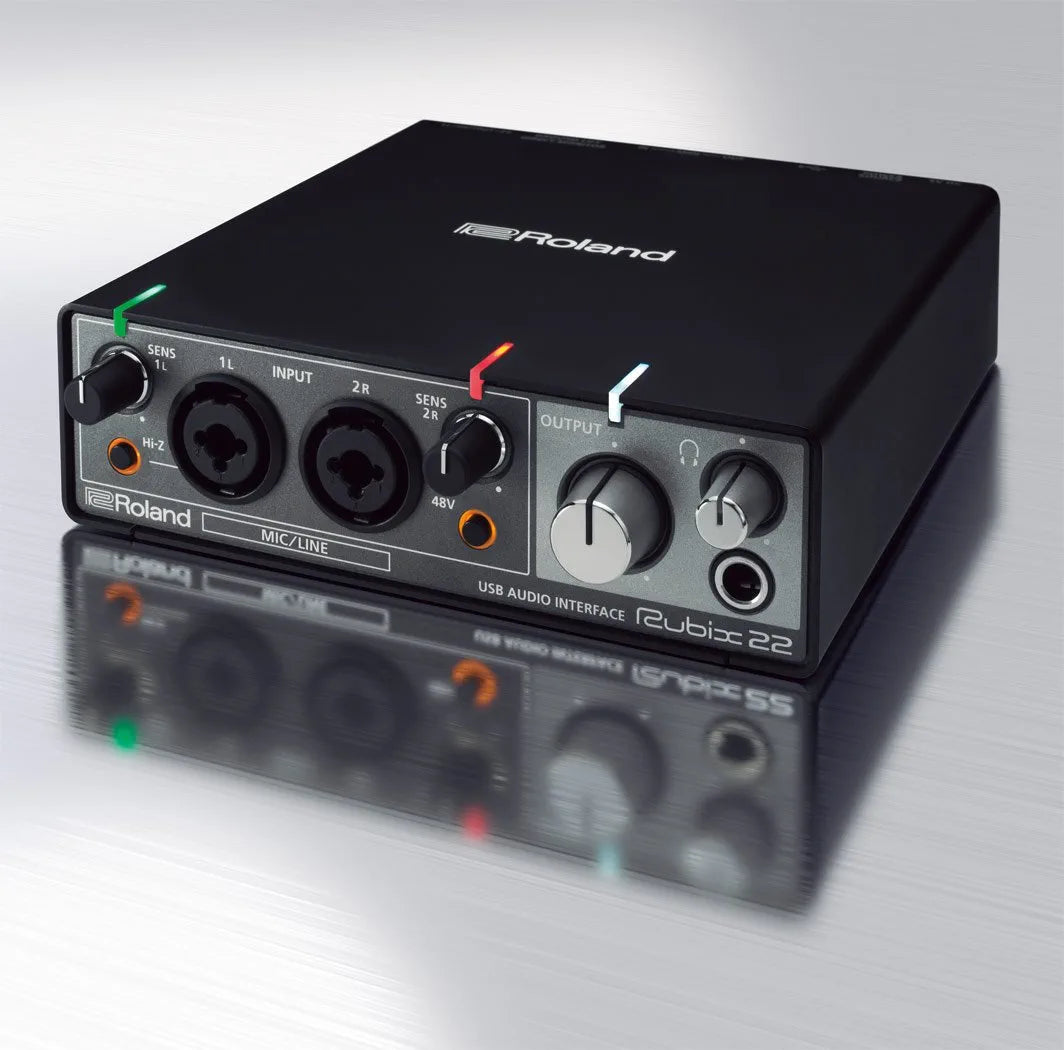 Roland Rubix 22 USB Audio Interface 2 in/2 Out (RUBIX22)