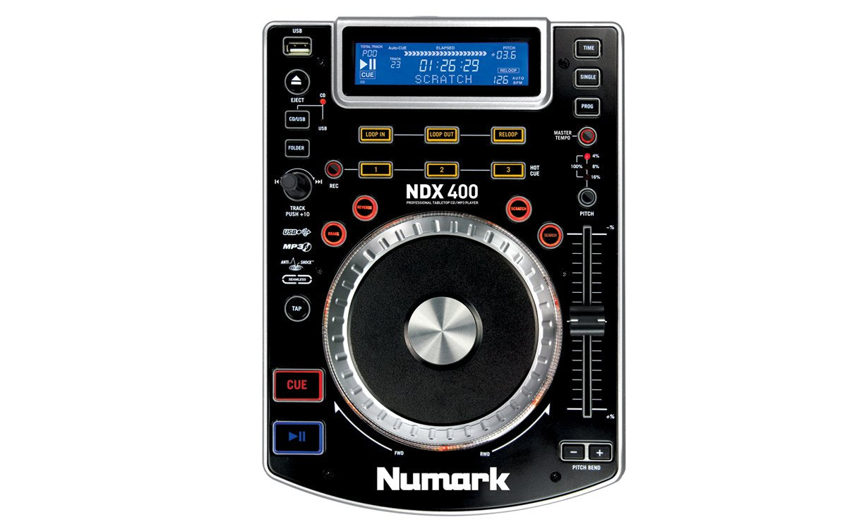 Numark NDX400 Touch-Sensitive CD player with USB Flashdrive Slot