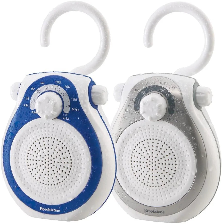 Brookstone Shower Tunes Water Proof Resistant Radio (AM/FM)