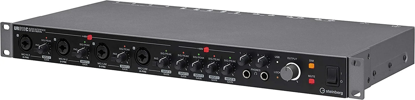 Steinberg UR22C 2x2 USB 3.0 Audio Interface with Cubase AI and Cubasis LE