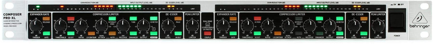 Behringer Composer Pro-XL MDX2600 Compressor with De-esser