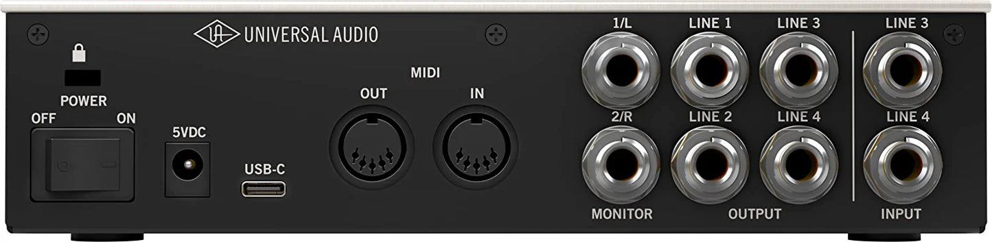 UA Volt 476P USB Audio Interface for recording, podcasting, and streaming with essential audio software, including $400 in UAD plug-ins
