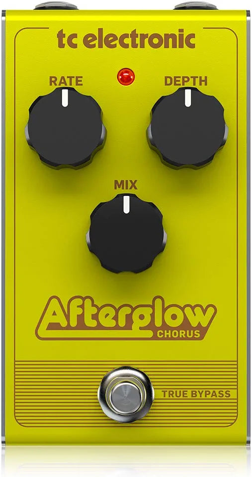 TC Electronic AFTERGLOW CHORUS Vintage-Style Chorus Pedal with All-Analog Bucket-Brigade Circuit