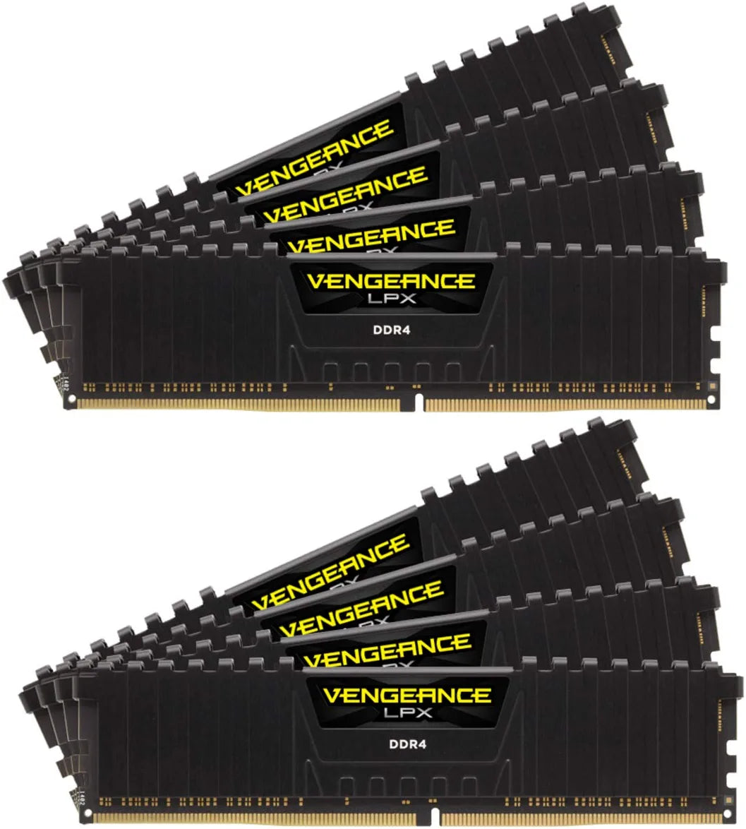 Corsair CMK32GX4M2B3200C16W Vengeance LPX 32GB DDR4 3200 C16 for Intel 100 Series - White