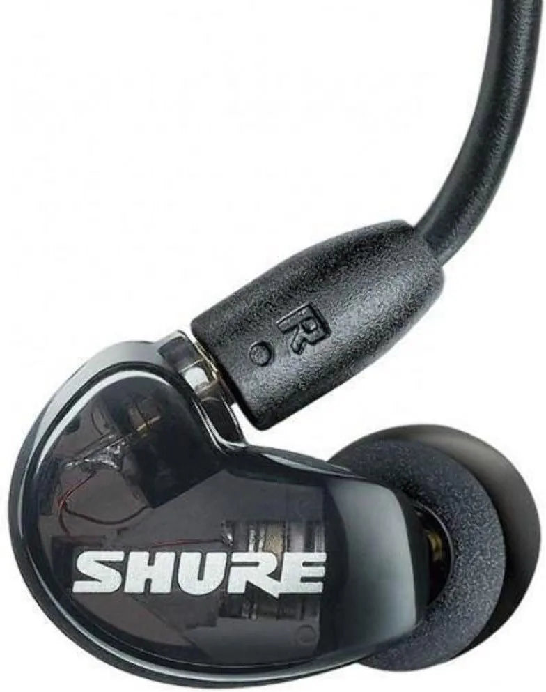 Shure SE215-CL Sound Isolating In Ear Stereo Earphones (Clear) with 3 Pairs of Triple Flange Sleeves for Better Sound Isolation