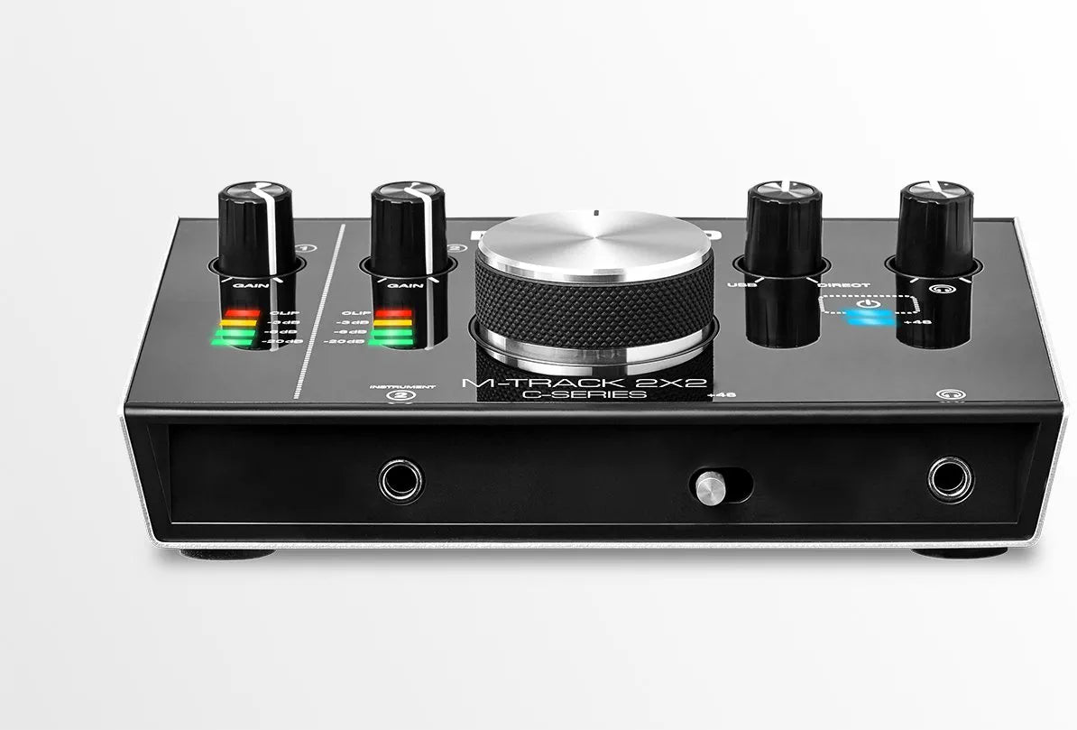 M Audio M Track 2X2 | 2 In / 2 Out 24/192 USB Audio Interface