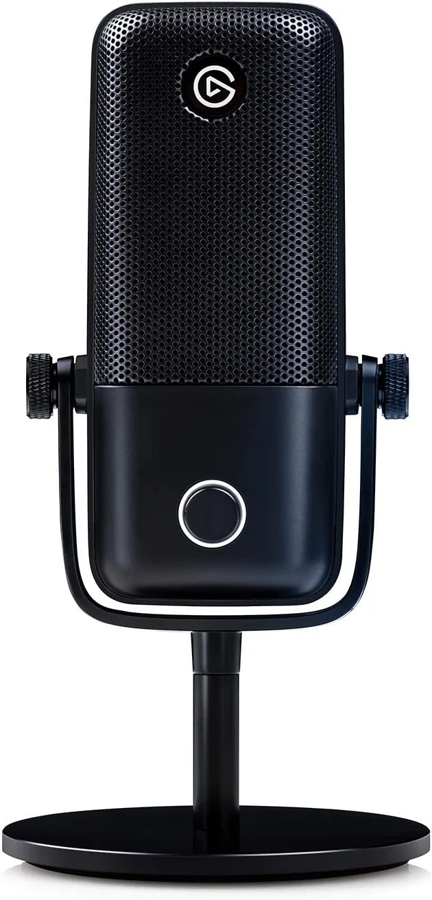 Elgato Wave:1 - Premium Cardioid USB Condenser Microphone for Streaming, Gaming, Home Office, Free Mixer Software, Sound Effect Plugins, Anti-Distortion, Plug & Play, Mac/PC, Stream Deck compatible