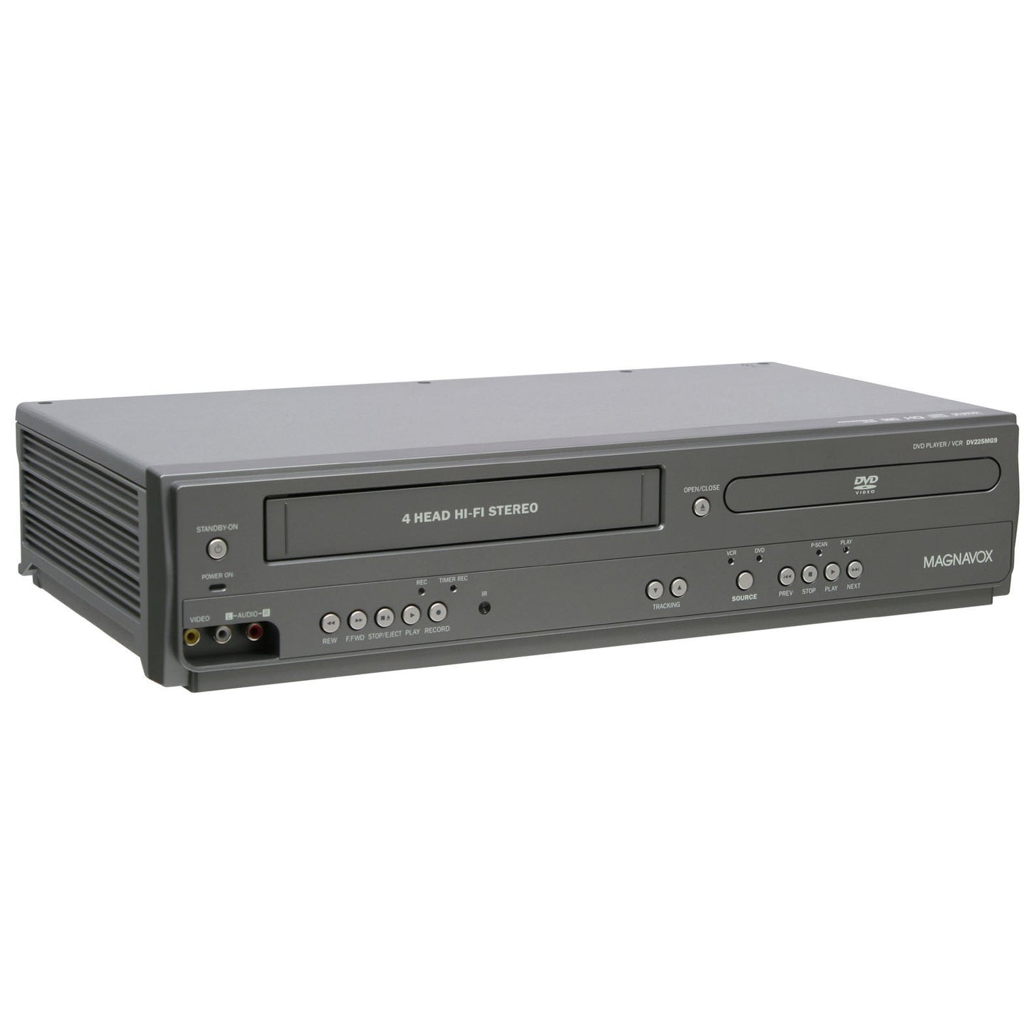 Magnavox DV225MG9 DVD Player and 4 Head Hi-Fi Stereo VCR (Renewed)