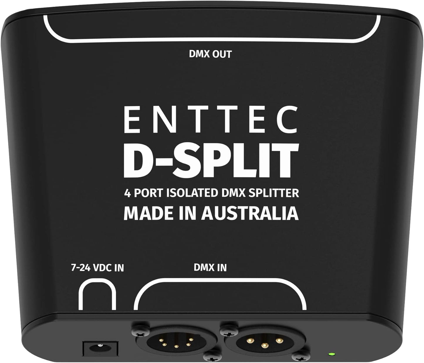 Enttec D-Split 70579 DMX 4 Port Isolated Splitter / Isolator (5-Pin)