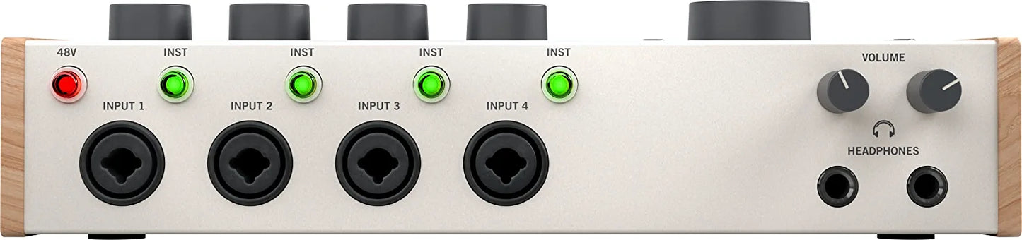 UA Volt 1 USB Audio Interface for recording, podcasting, and streaming with essential audio software, including $400 in UAD plug-ins