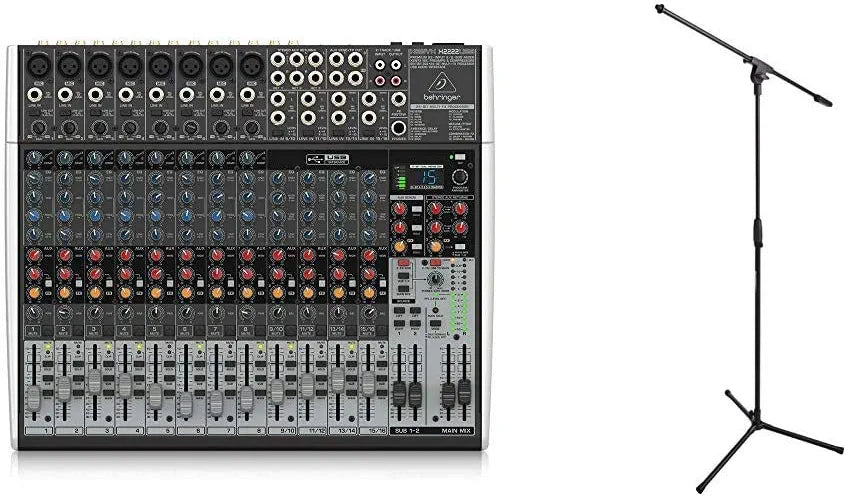 Behringer Xenyx X2222USB Mixer with USB and Effects