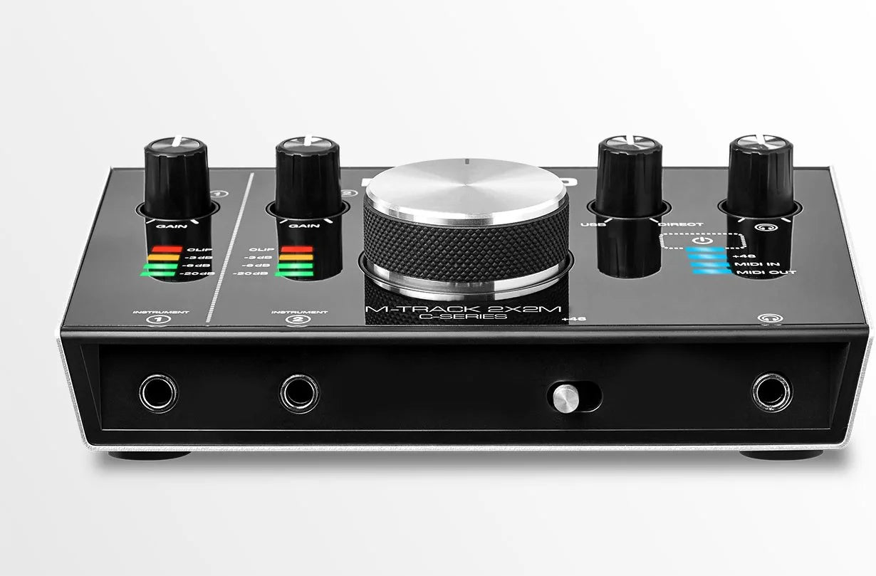 M Audio M Track 2X2 | 2 In / 2 Out 24/192 USB Audio Interface