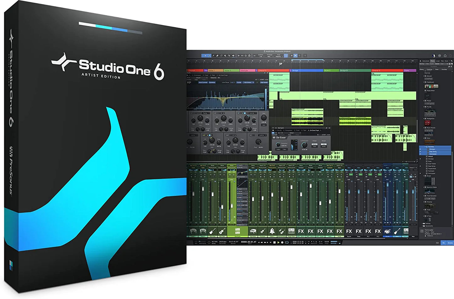 PreSonus AudioBox iOne 2x2 USB/iPad Audio Interface with Studio One Artist and Ableton Live Lite DAW Recording Software