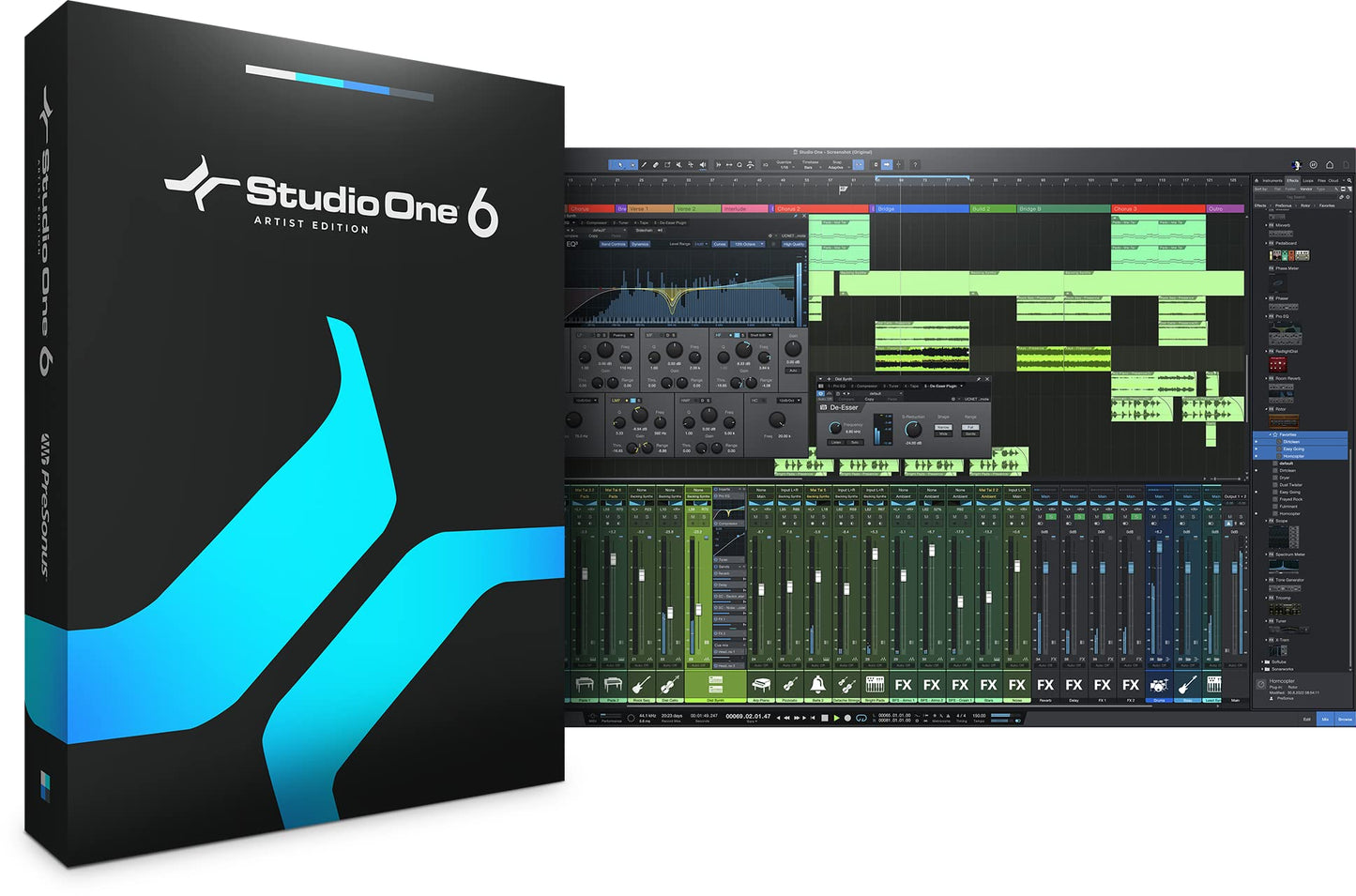 PreSonus ATOM Production & Performance Midi Pad Controller with Studio One Artist and Ableton Live Lite Recording Software