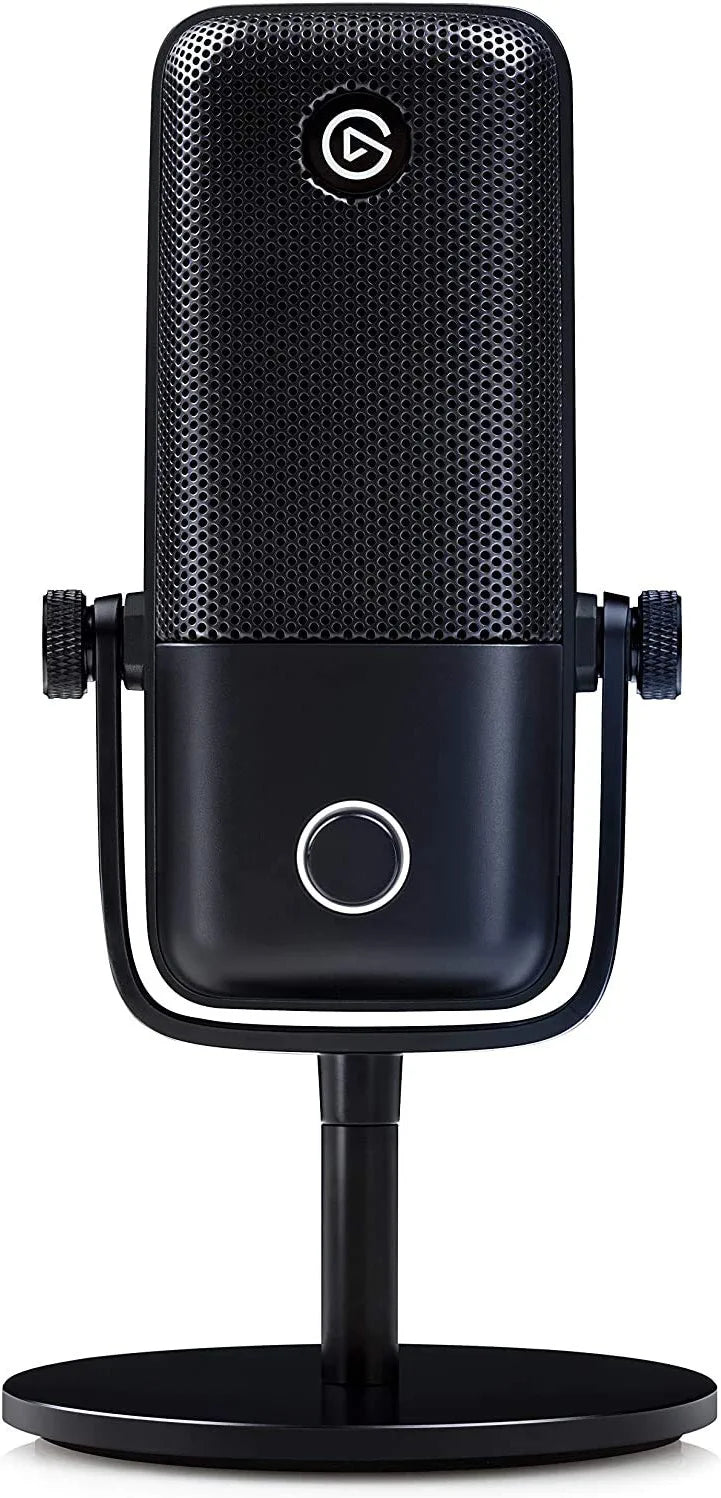 Elgato Wave:1 - Premium Cardioid USB Condenser Microphone for Streaming, Gaming, Home Office, Free Mixer Software, Sound Effect Plugins, Anti-Distortion, Plug & Play, Mac/PC, Stream Deck compatible