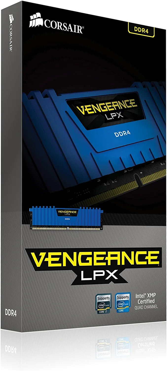 Corsair CMK32GX4M2B3200C16W Vengeance LPX 32GB DDR4 3200 C16 for Intel 100 Series - White