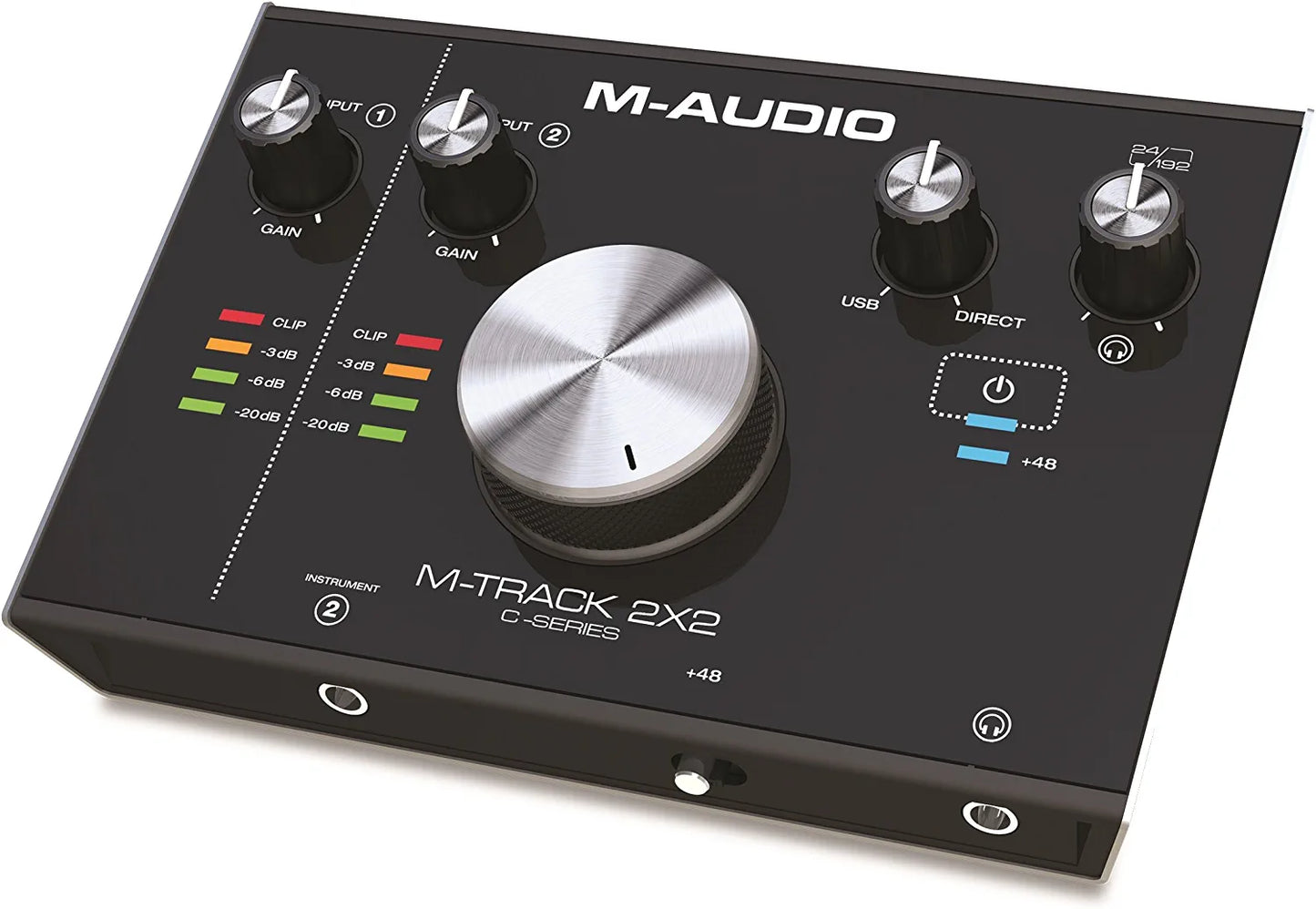 M Audio M Track 2X2 | 2 In / 2 Out 24/192 USB Audio Interface