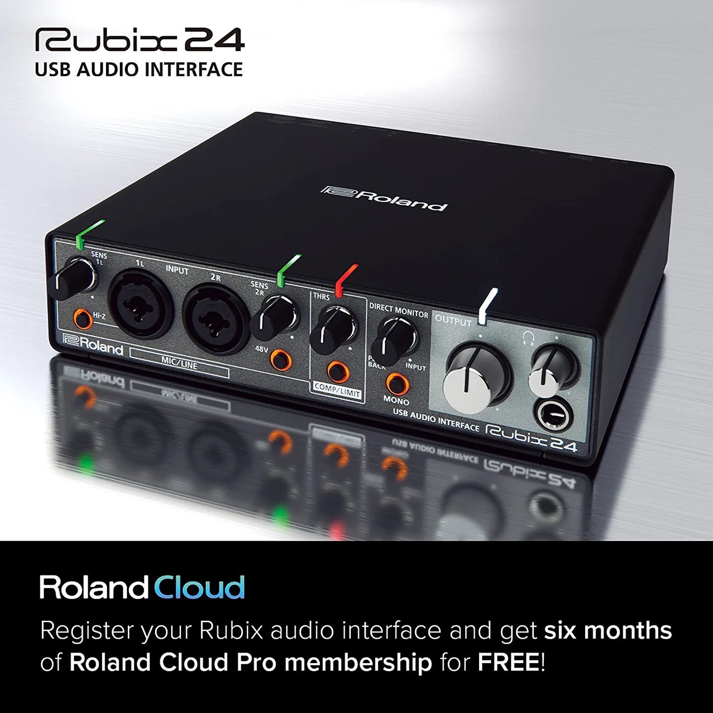 Roland Rubix 22 USB Audio Interface 2 in/2 Out (RUBIX22)