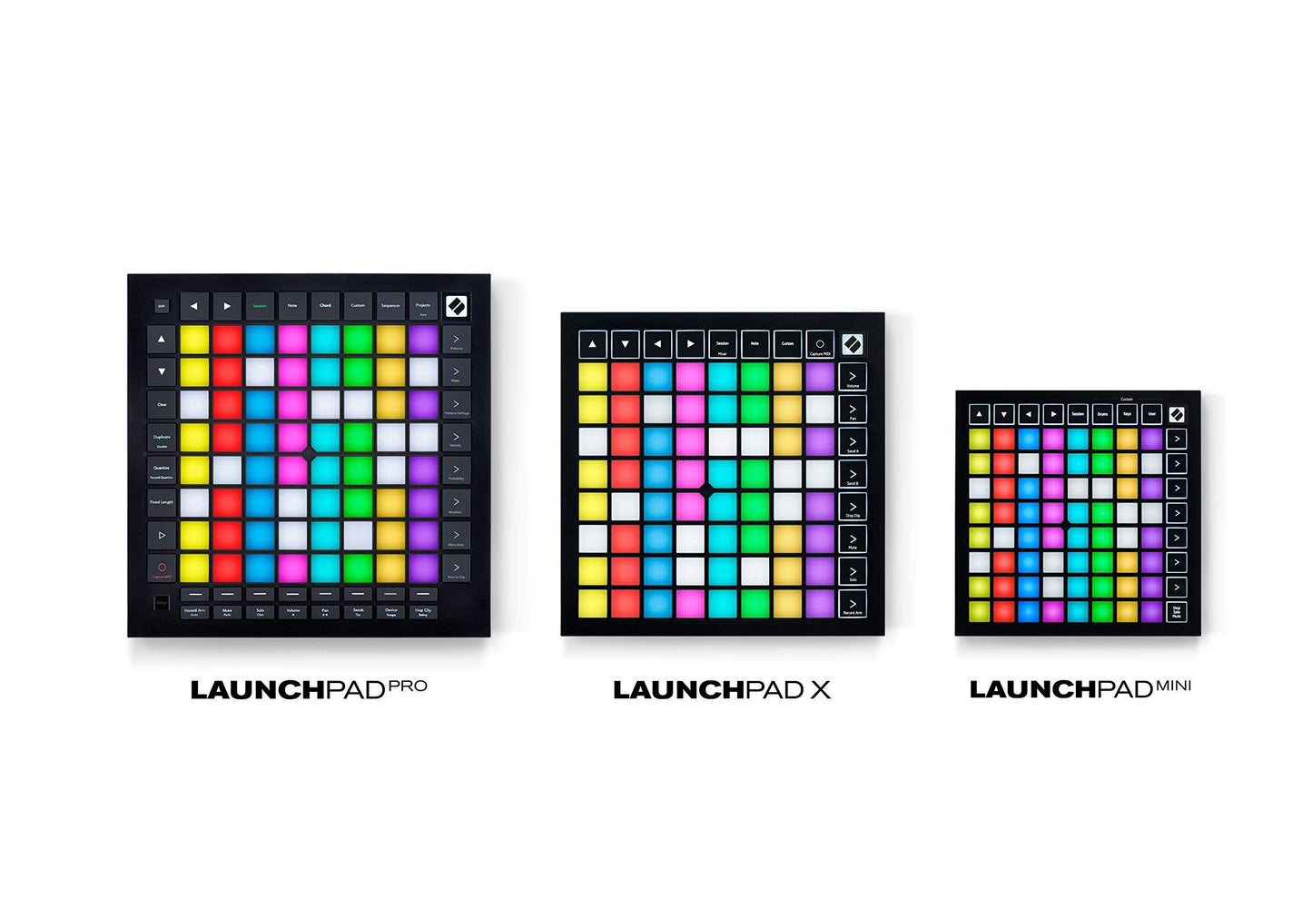 Novation Launchpad Mini [MK3] — Portable MIDI 64-Pad, USB Grid Controller for Ableton Live and Logic Pro Performances