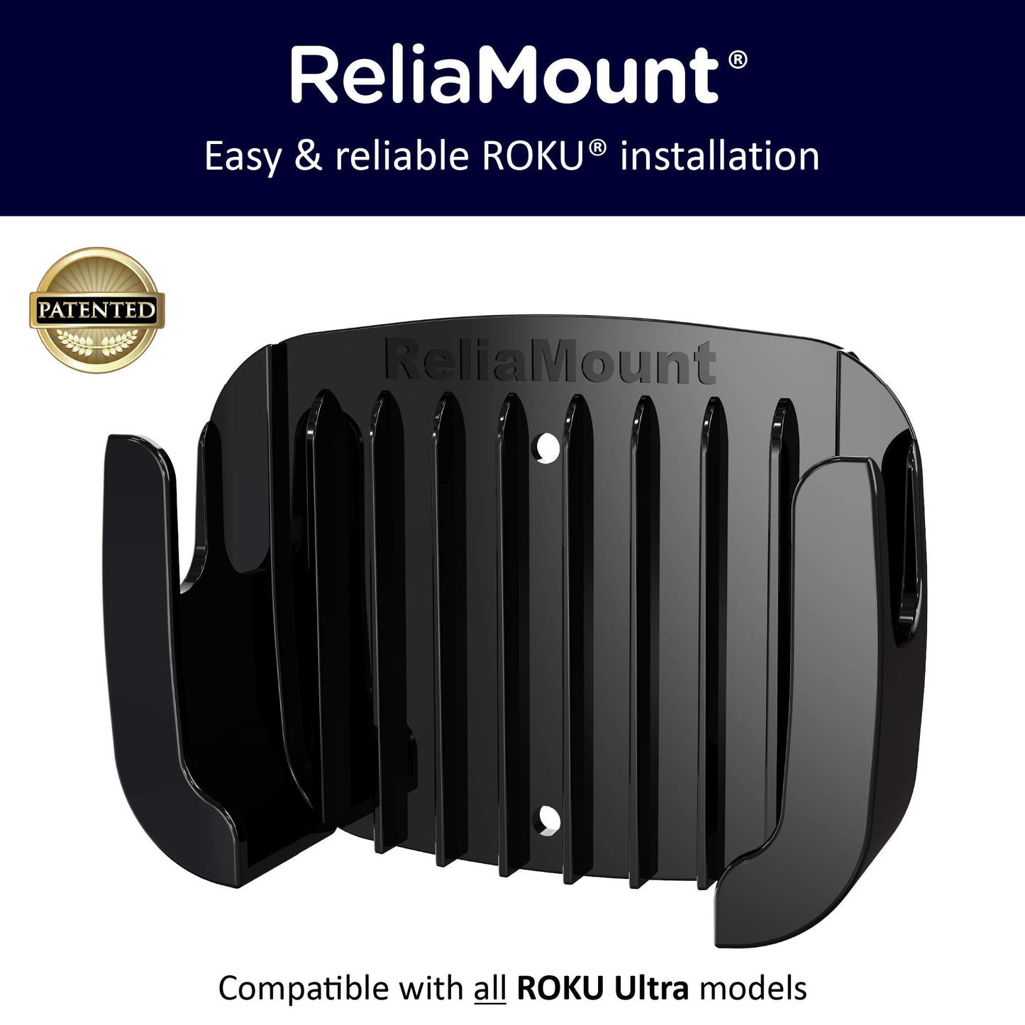 ReliaMount for Roku Ultra (Compatible with All Roku Ultra Models)