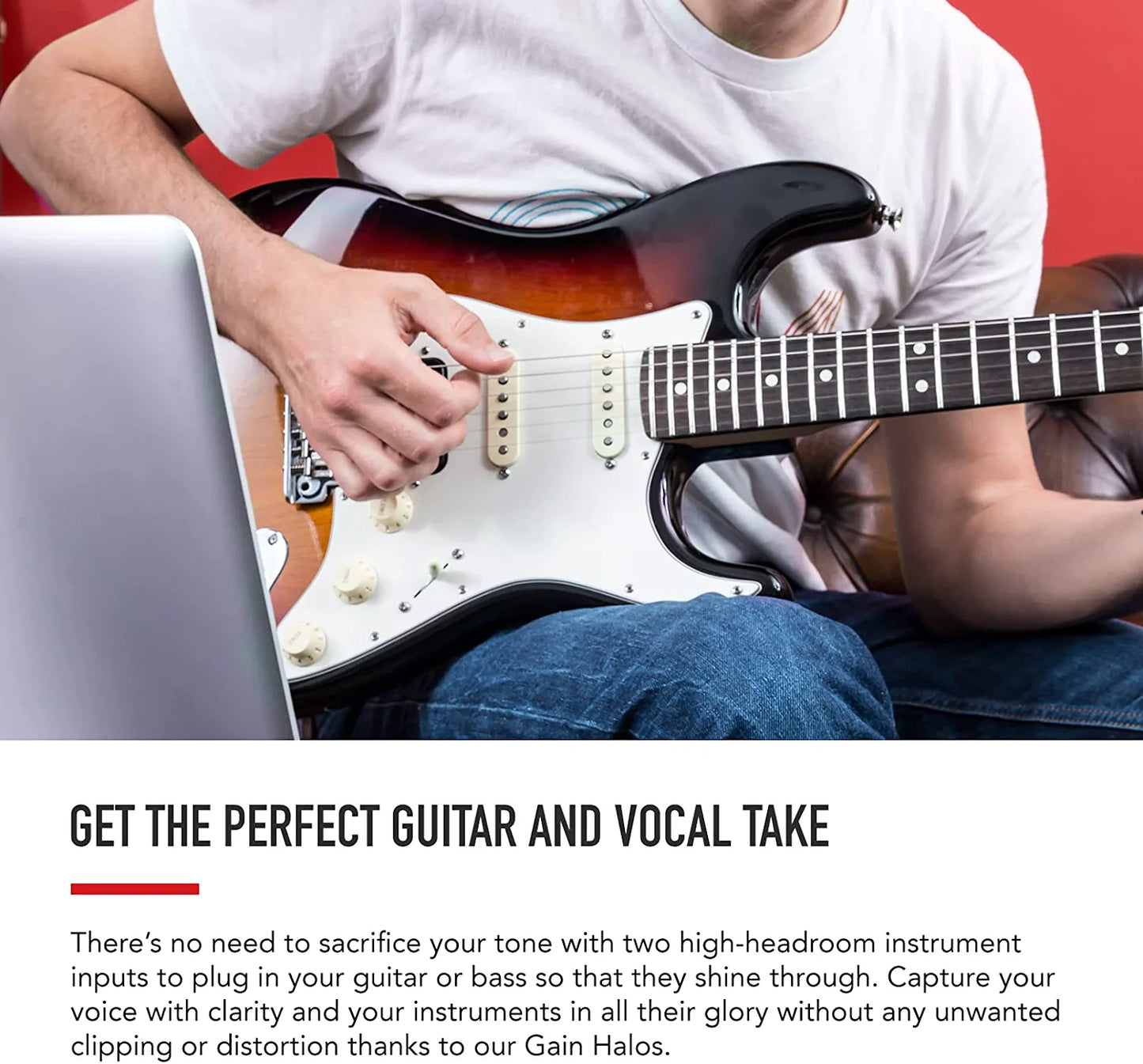 Focusrite Scarlett Solo 3rd Gen USB Audio Interface, for the Guitarist, Vocalist, Podcaster or Producer — High-Fidelity, Studio Quality Recording, and All the Software You Need to Record