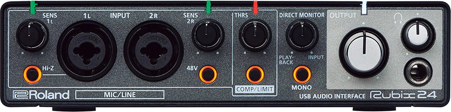 Roland Rubix 22 USB Audio Interface 2 in/2 Out (RUBIX22)