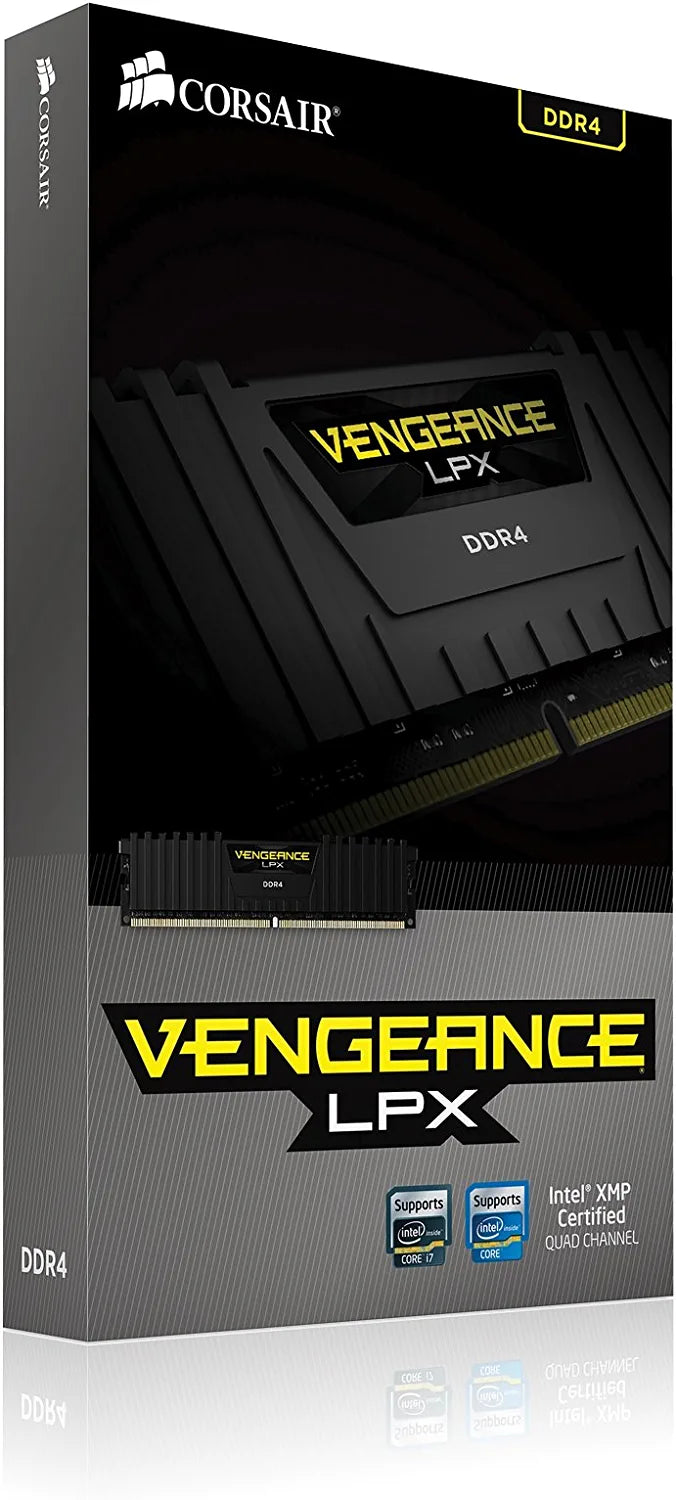 Corsair CMK32GX4M2B3200C16W Vengeance LPX 32GB DDR4 3200 C16 for Intel 100 Series - White