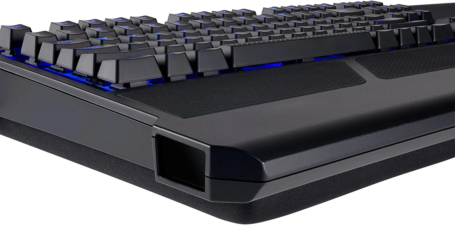 Corsair K63 Wireless Mechanical Keyboard & Gaming Lapboard Combo - Game Comfortably on Your Couch - Backlit Blue Led, Cherry MX Red - Quiet & Linear (CH-9515031-NA)