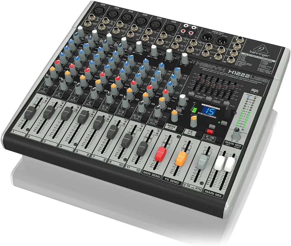 Behringer Xenyx X1222USB Mixer with USB and Effects