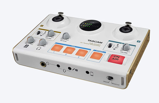 Tascam US-32 MiniStudio USB Podcasting Broadcast Audio Interface