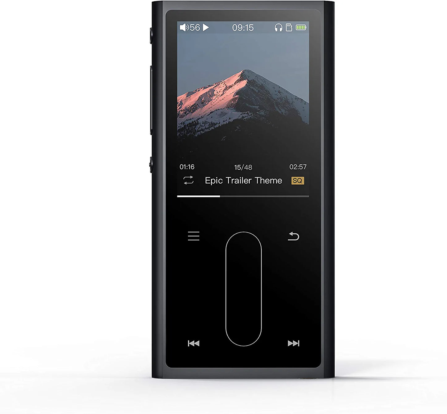 FiiO M3K HiFi MP3 Player with Digital Voice Recorder,24 Hours Playback and Expandable Up to 512GB with Independent Lock & Volume Control,Silver