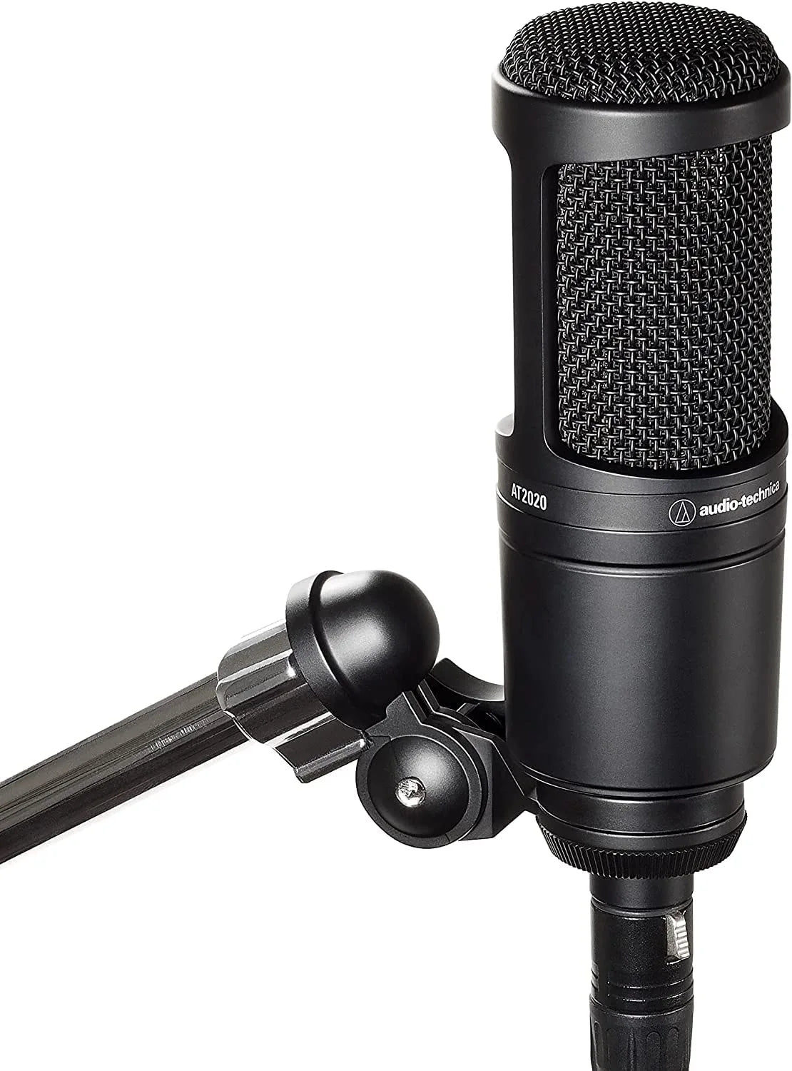 Audio-Technica AT2020 Cardioid Condenser Studio XLR Microphone, Ideal for Project/Home Studio Applications