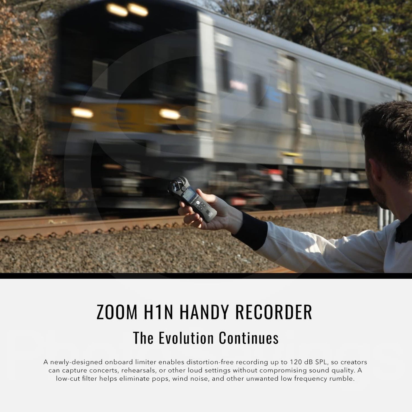 Zoom H1n Digital Handy Portable Recorder bundled with Xpix Pro Lavalier Mic