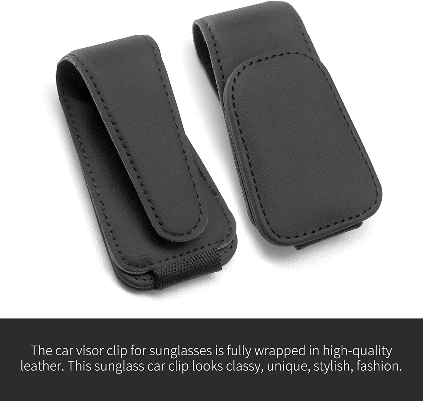 Sunglass holder in cars Visor Accessories (Black)