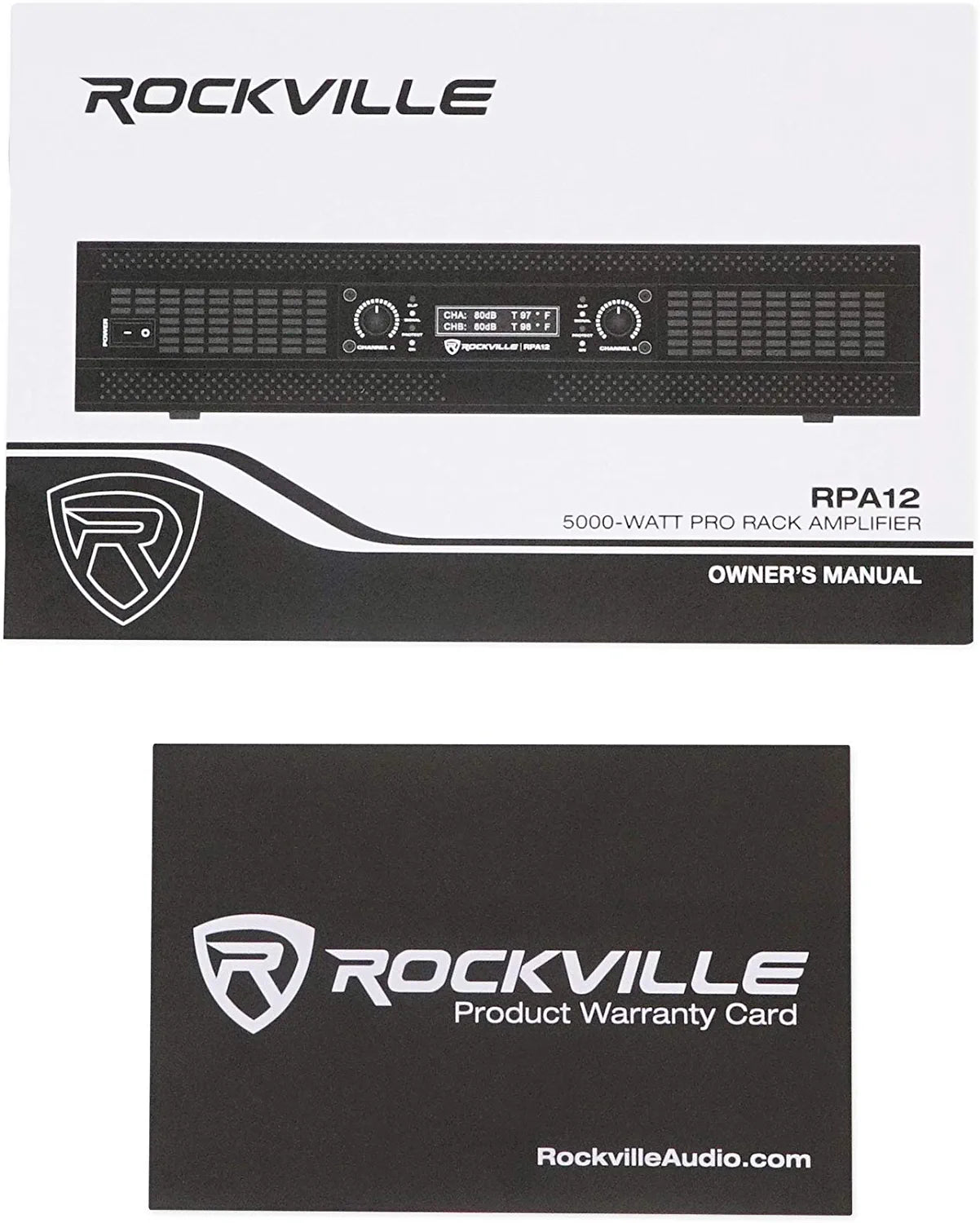 Rockville RPA16 10000 Watt Peak / 3000w RMS 2 Channel Power Amplifier Pro/DJ Amp