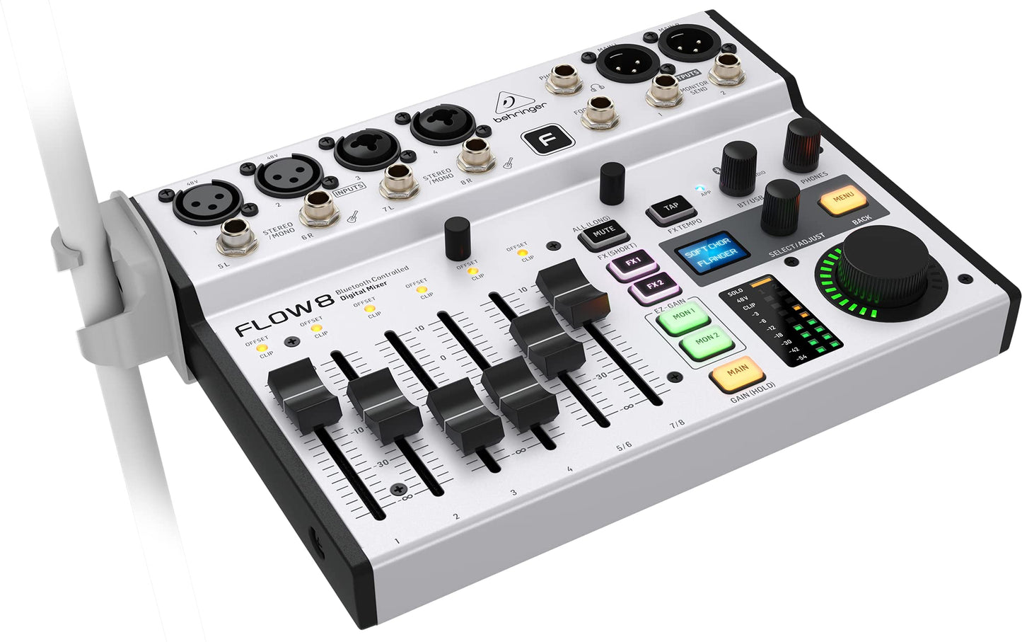 Behringer FLOW 8 8-Input Digital USB Audio Mixer with Bluetooth