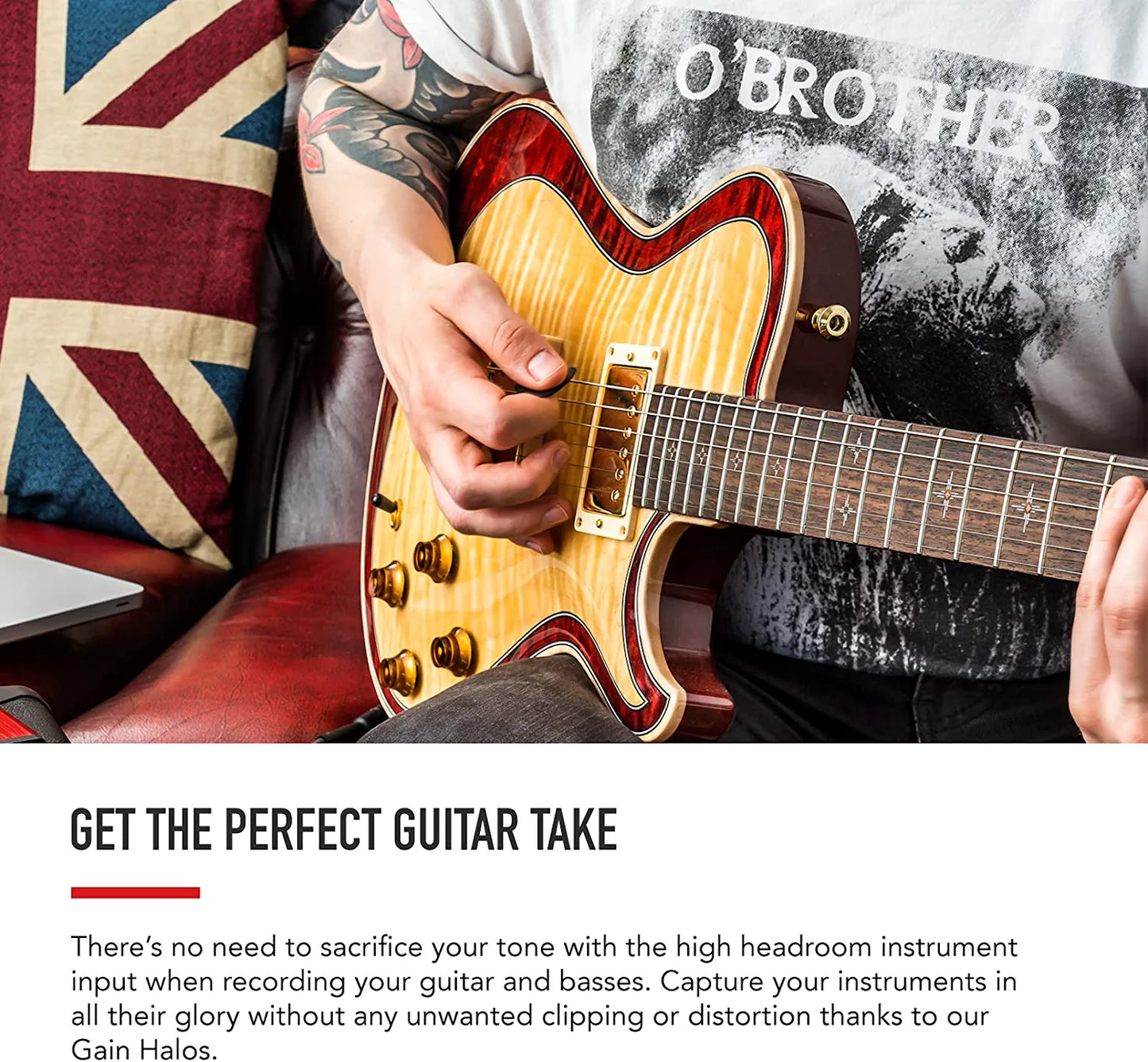 Focusrite Scarlett Solo 3rd Gen USB Audio Interface, for the Guitarist, Vocalist, Podcaster or Producer — High-Fidelity, Studio Quality Recording, and All the Software You Need to Record