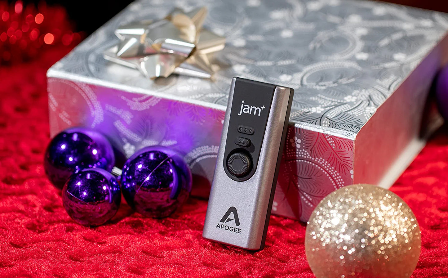 Apogee Jam Plus - Portable USB Audio Interface for Guitars, Bass, Keyboards and Instruments, Works with iOS, macOS and Windows PC