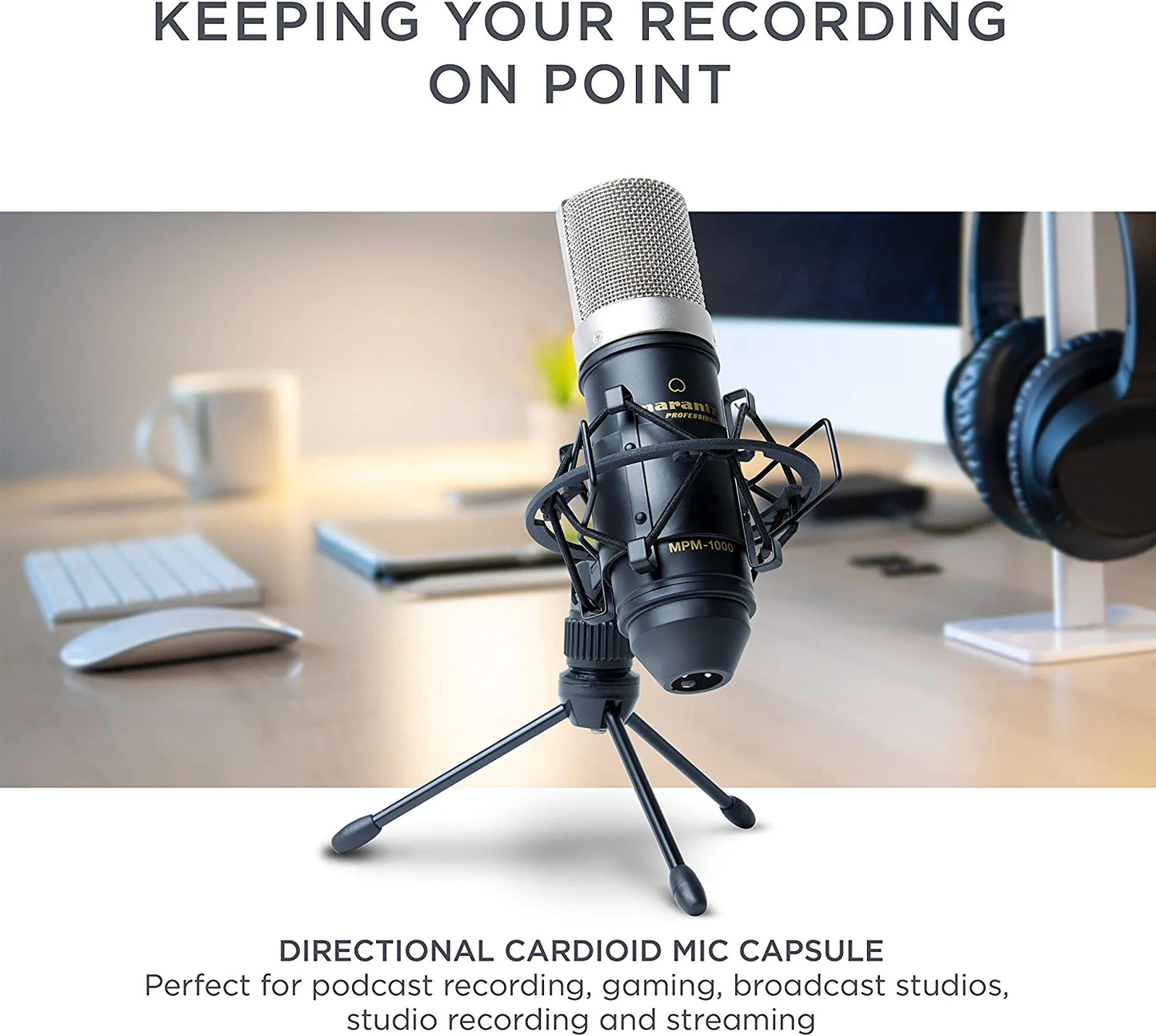 M-Audio M-Track Solo – USB Audio Interface for Recording, Streaming and Podcasting with XLR, Line and DI Inputs, Plus a Software Suite Included