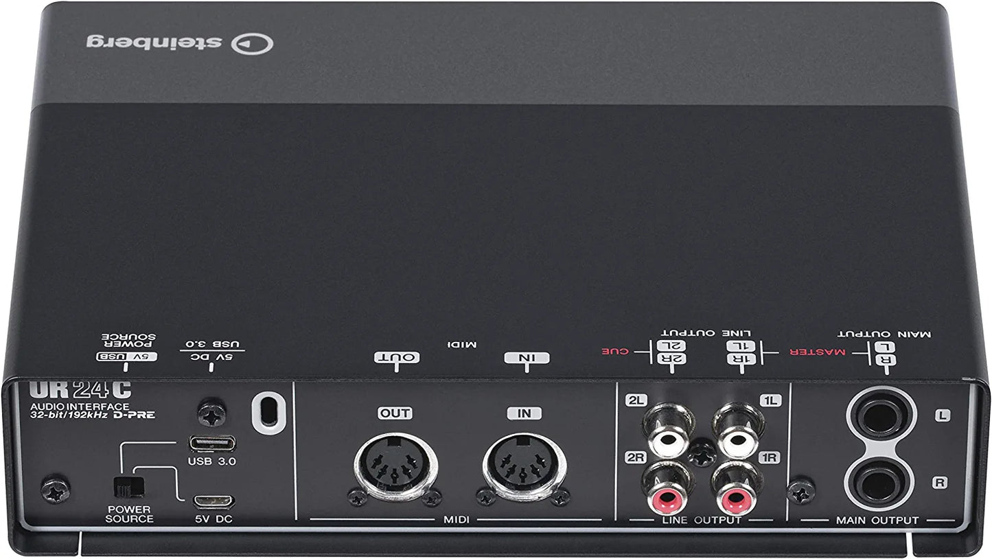 Steinberg UR22C 2x2 USB 3.0 Audio Interface with Cubase AI and Cubasis LE