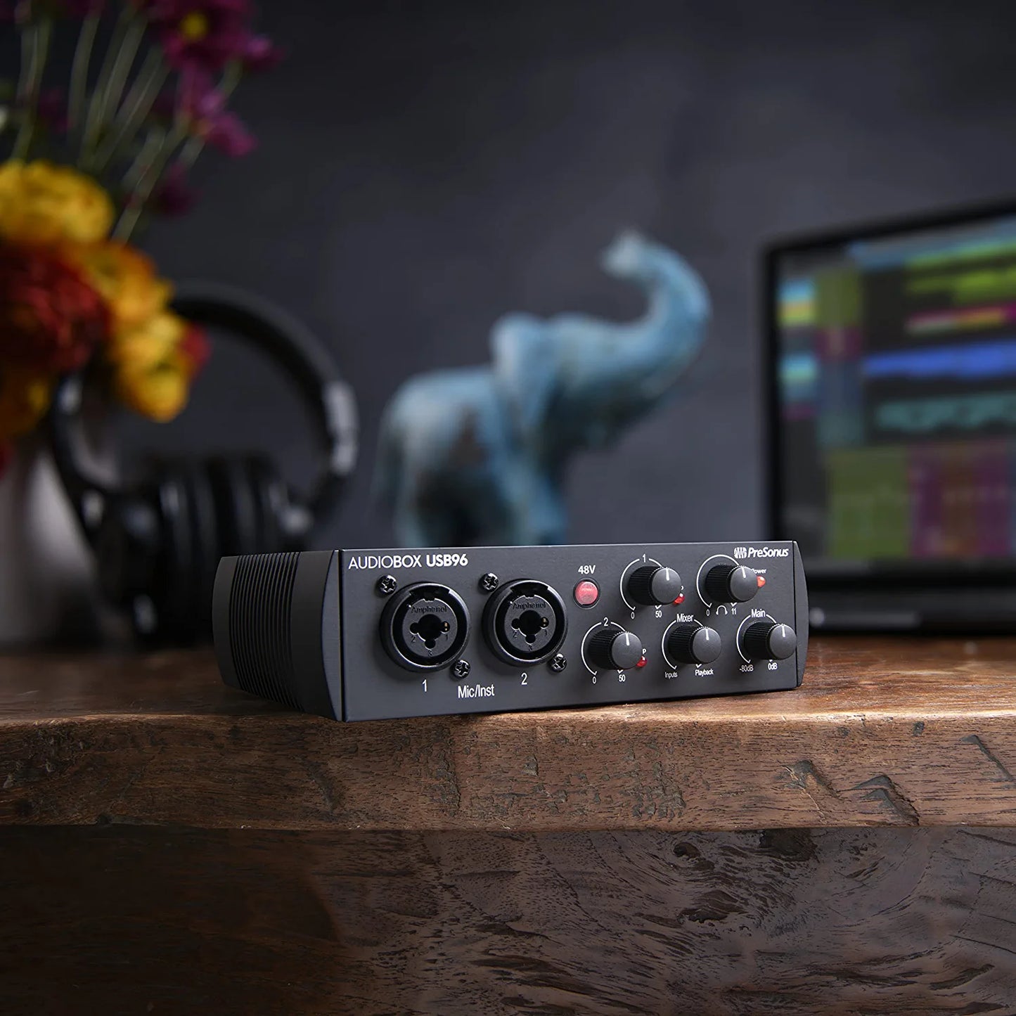 PreSonus AudioBox iOne 2x2 USB/iPad Audio Interface with Studio One Artist and Ableton Live Lite DAW Recording Software