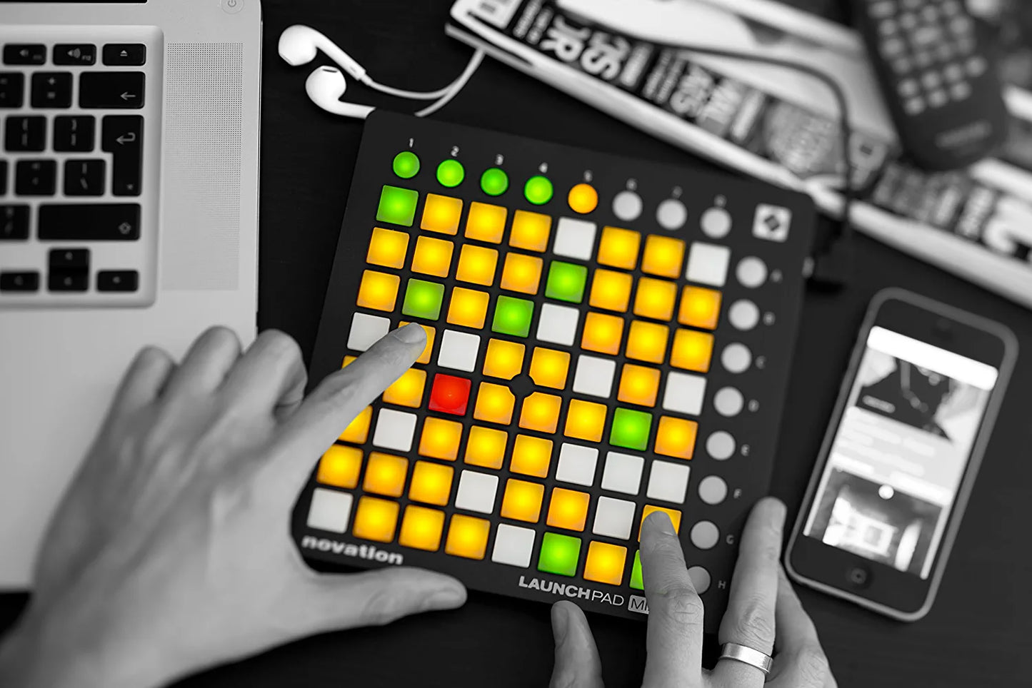 Novation Launchpad Pro 64 Pad Grid Performance Instrument for Ableton