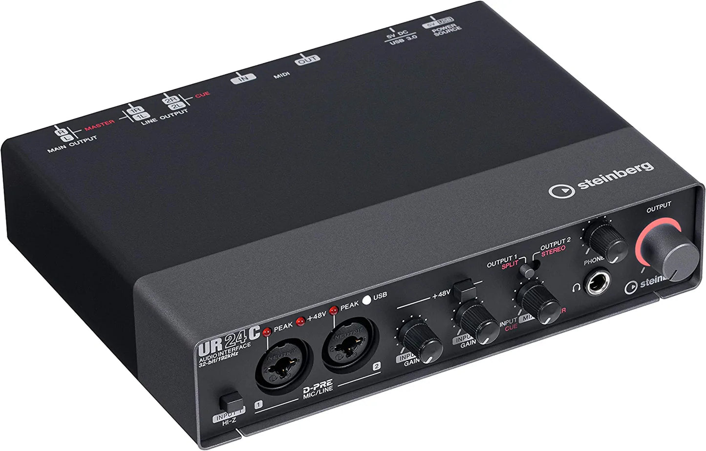 Steinberg UR22C 2x2 USB 3.0 Audio Interface with Cubase AI and Cubasis LE