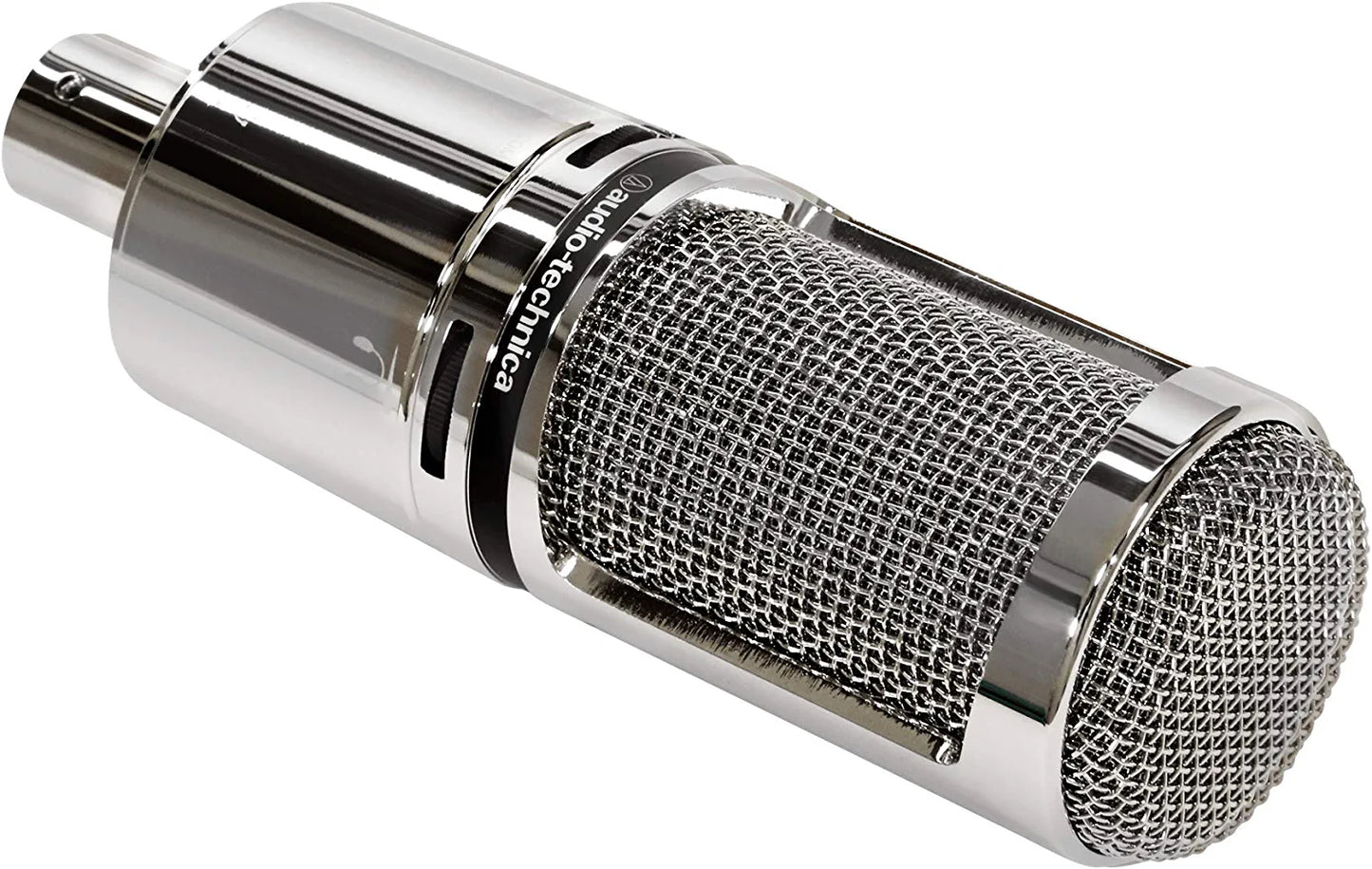 Audio-Technica AT2020 Cardioid Condenser Studio XLR Microphone, Ideal for Project/Home Studio Applications