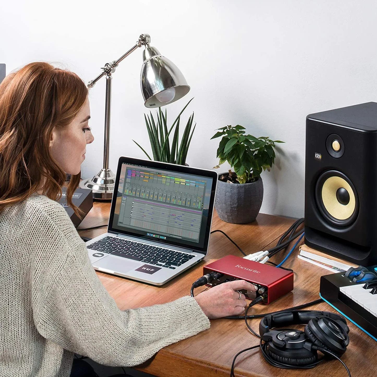 Focusrite Scarlett 2i2 3rd Gen USB Audio Interface for Recording, Songwriting, Streaming and Podcasting — High-Fidelity, Studio Quality Recording, and All the Software You Need to Record