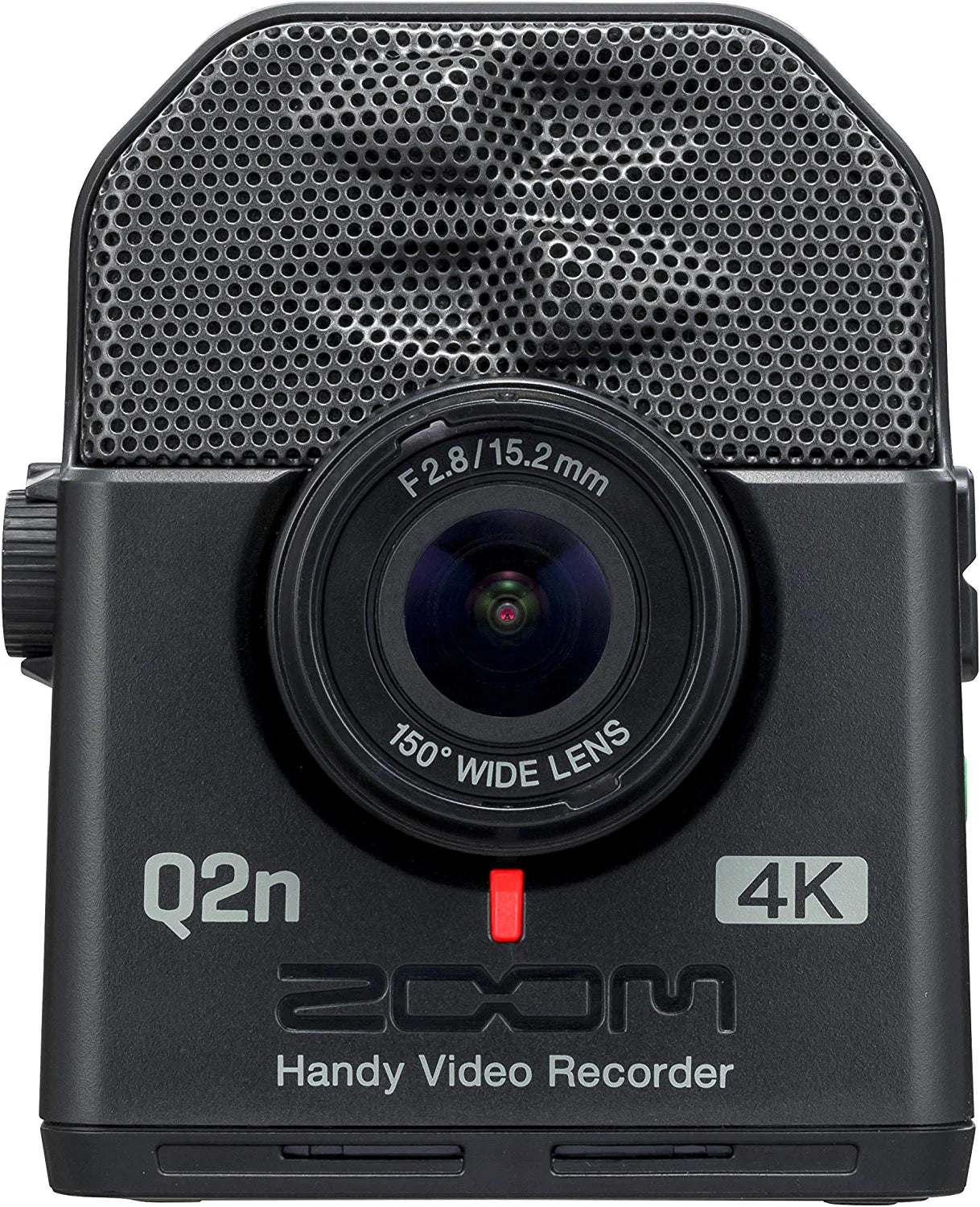 Zoom Q2n-4K Handy Video Recorder, 4K/30P Ultra High Definition Video, Compact Size, Stereo Microphones, Wide Angle Lens, for Recording Music, Video, YouTube Videos, Livestreaming