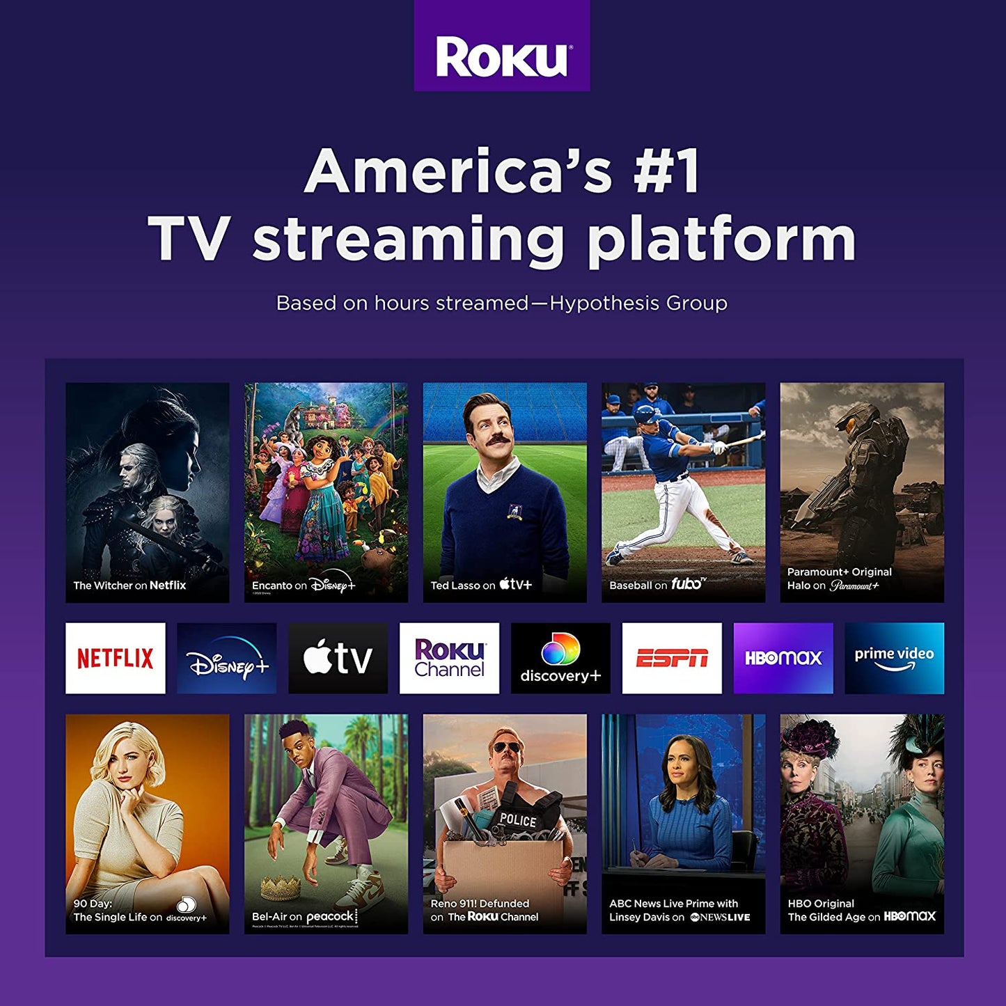 Roku Streaming Stick 4K | Streaming Device 4K/HDR/Dolby Vision with Roku Voice Remote and TV Controls