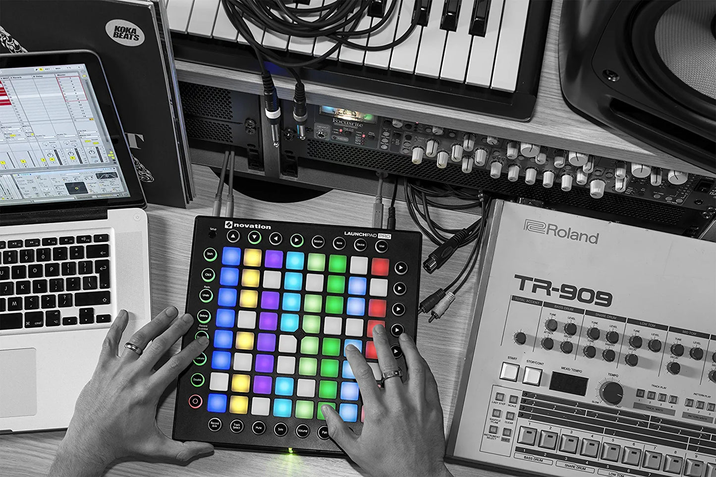 Novation Launchpad Pro 64 Pad Grid Performance Instrument for Ableton